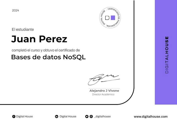 Diploma Bases de datos NoSQL
